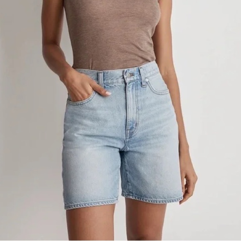 Madewell Baggy Jean Shorts